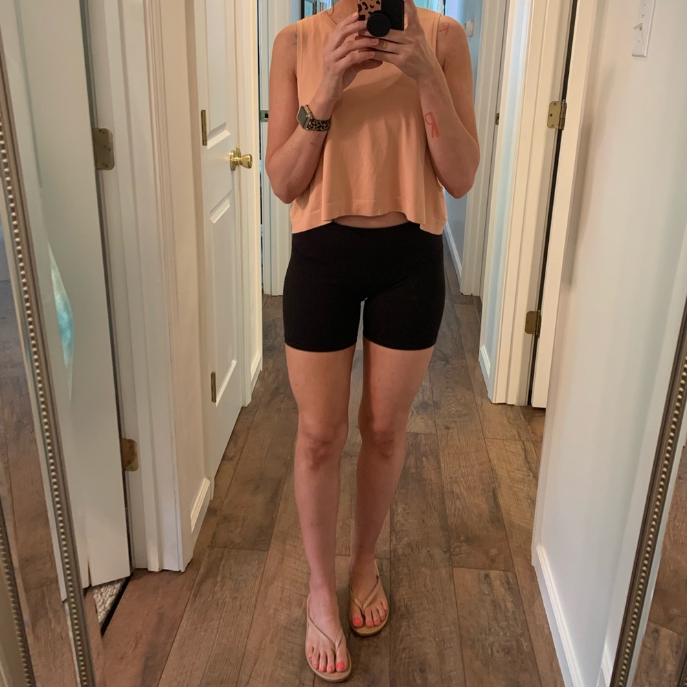 NWOT black bike shorts